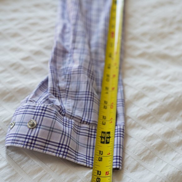 Express Dress Shirt Button Snap Shirt Long Sleeve Button Up - Picture 2 of 9